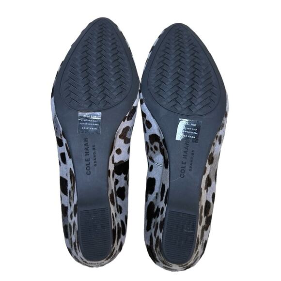 Cole Haan The-Go-To Wedges - Grey Hair Calf Women’s Size 8 - Picture 11 of 12